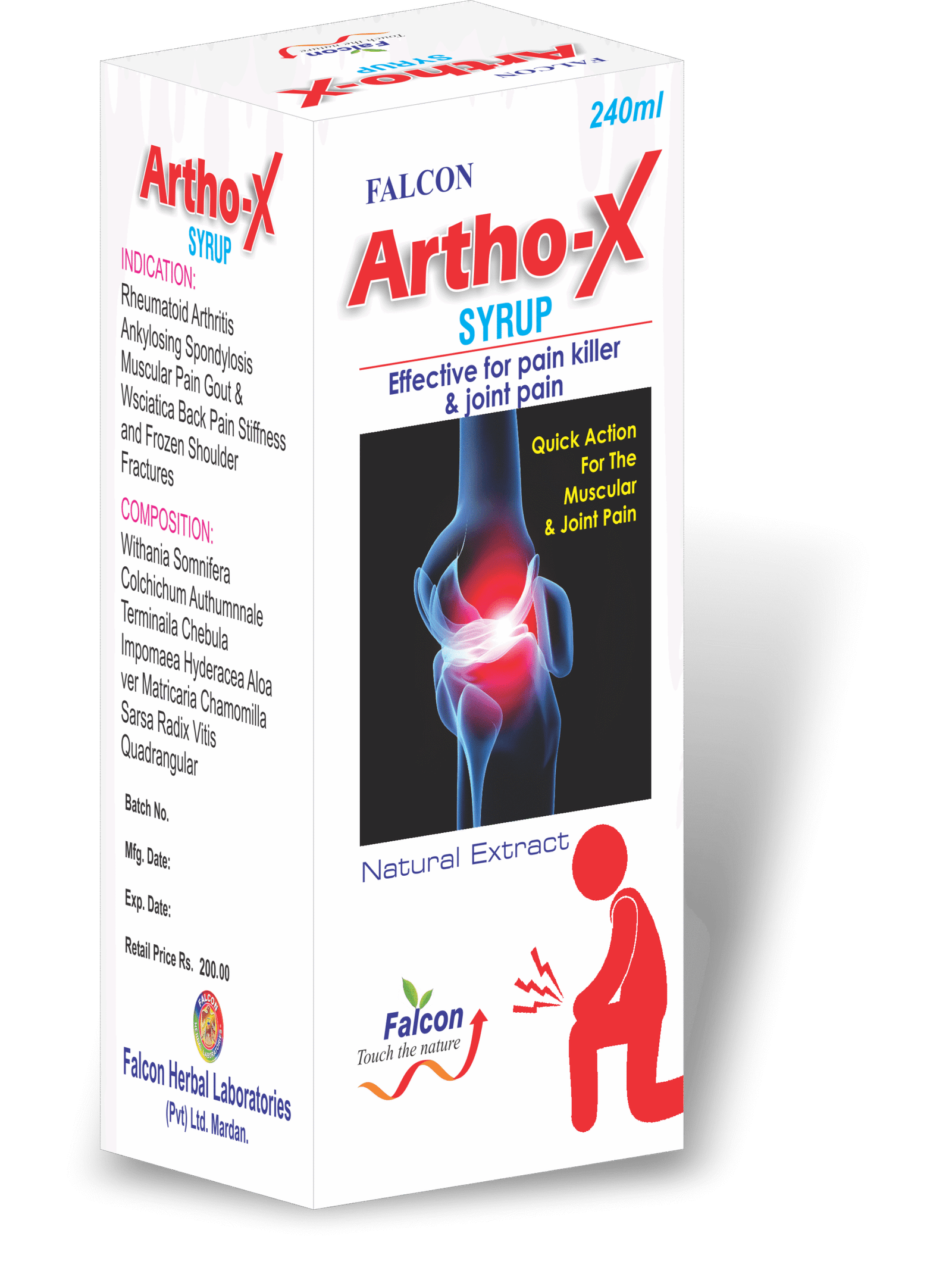 Artho-X Herbal Syrup - Natural Relief for Joint & Muscular Pain
