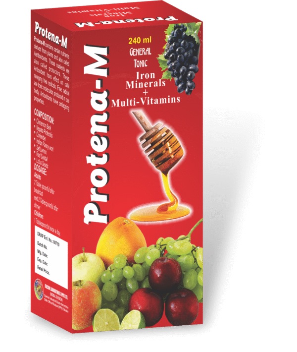protina iron and multivitamin tonic 240ml