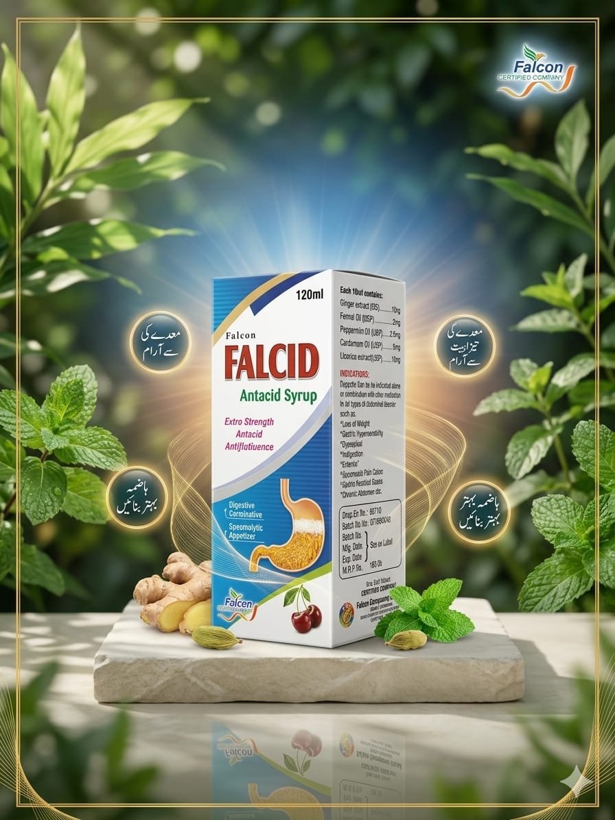 FALCID – Extra Strength Gas & Acidity Relief Supplement