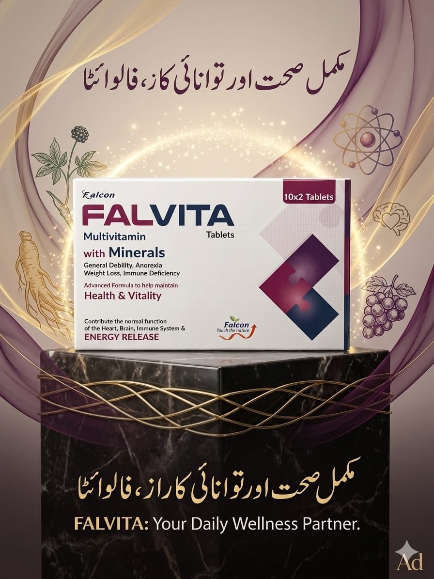 Falvita Tablets – Energy, Vitality & Protein Boost Supplement