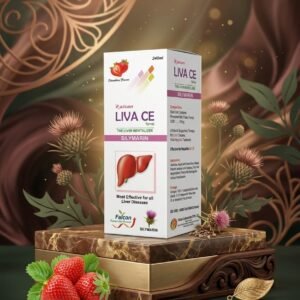 Falcon Liva CE Syrup (240ml) – Silymarin Liver Revitalizer & Natural Support (Strawberry Flavor)