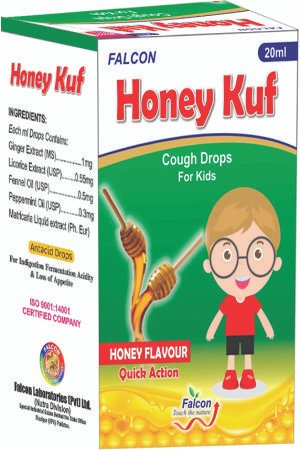 Honey Kuf Drops – Natural Relief for Cough & Bronchitis