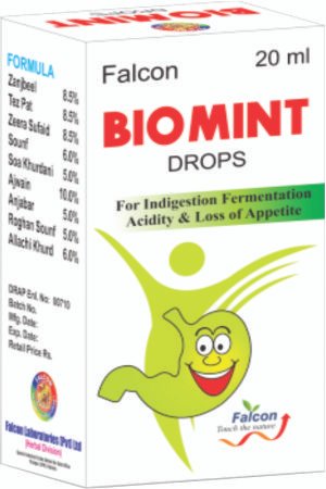 BIOMINT Drops – Relief for Indigestion & Acidity