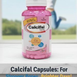 Calcifal Capsules 30s | Calcium + Vitamin D3