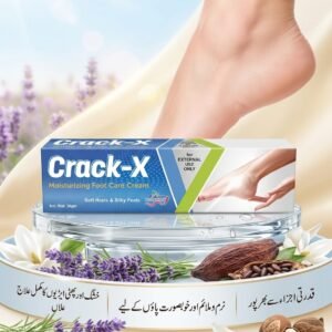 Falcon Crack-X Moisturizing Foot Care Cream (36g) – Complete Treatment for Dry & Cracked Heels