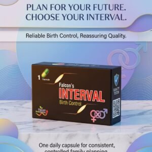 Falcon Interval Birth Control Capsule (1 Count) – Reliable Daily Family Planning