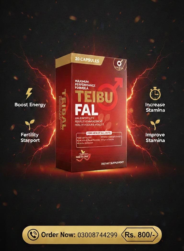 Falcon Teibufal Capsules (20 Count) – Maximum Performance Formula for Energy, Stamina & Fertility Support